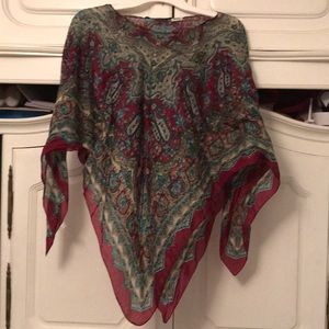 Boho scarf top